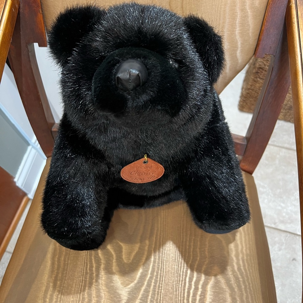 Black Stuffed Bear
